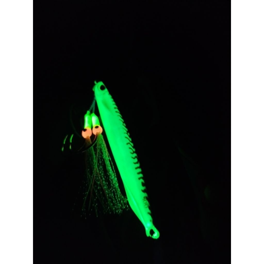 Metal Jig Decal Macarel motif ikan asli 30-150 gram Duo SSZ Full Gid Metal Jig Full Gid