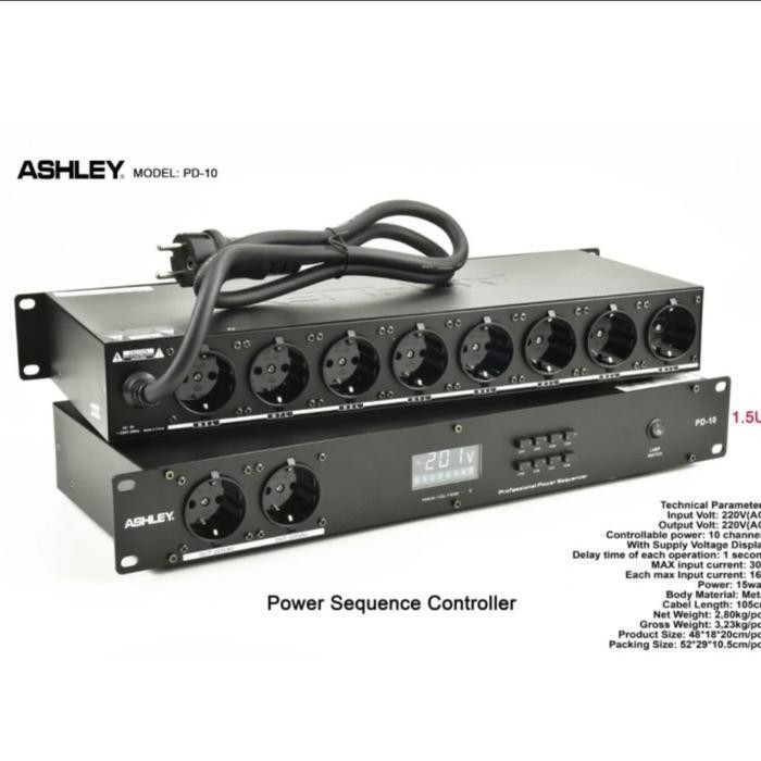 Power Sequencer Ashley PD 10 Controller