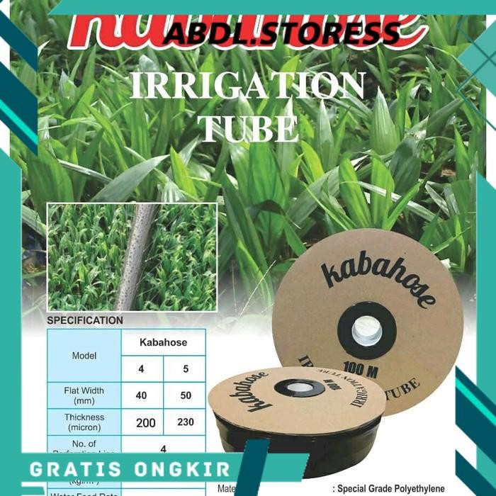 SELANG IRIGASI/SELANG DRIP. BERLUBANG