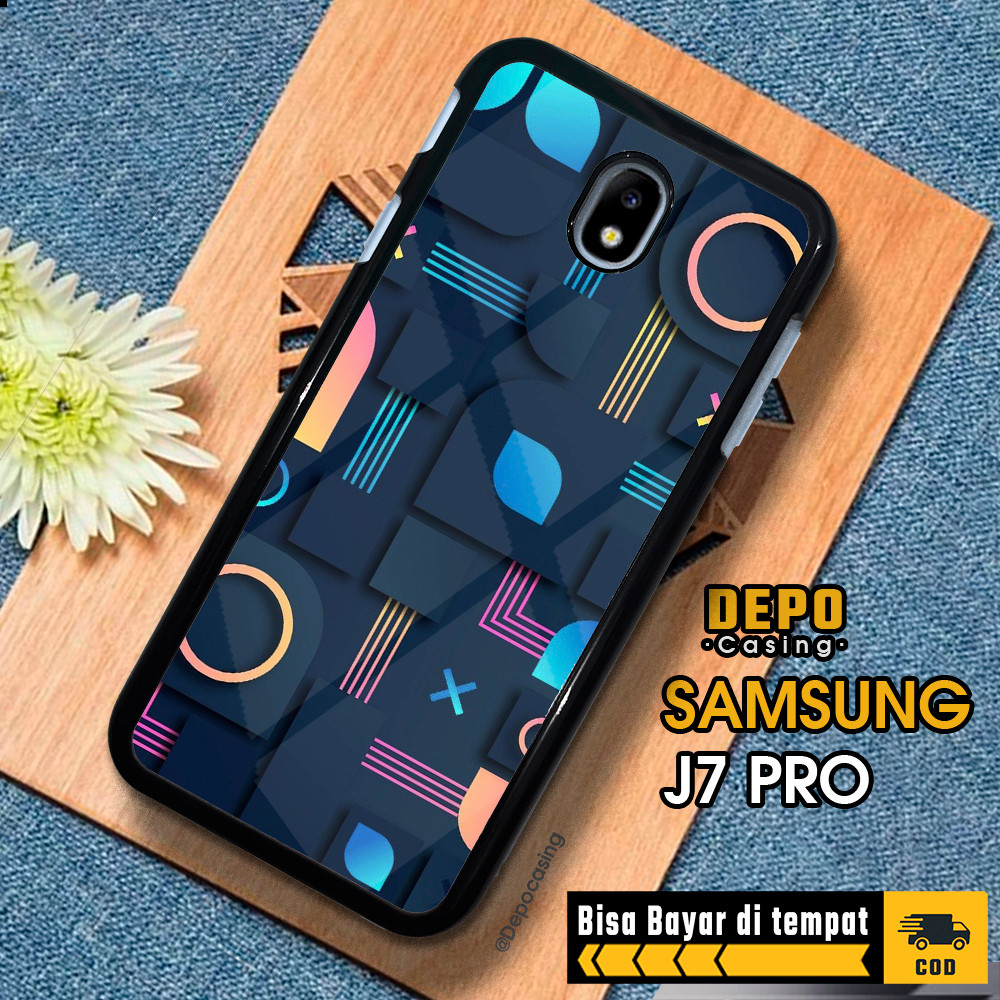 Case Samsung J7 Pro Casing Samsung J7 Pro Depo Casing [MOZC] Case Glossy Case Aesthetic Custom Case 