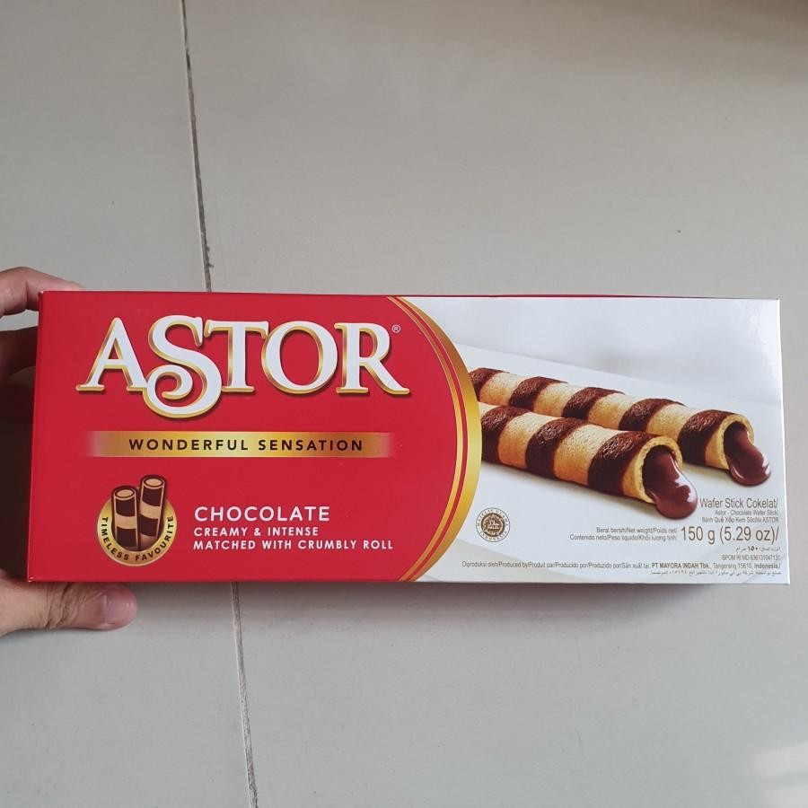 

Astor Double Chocolate Wafer Roll 150gr