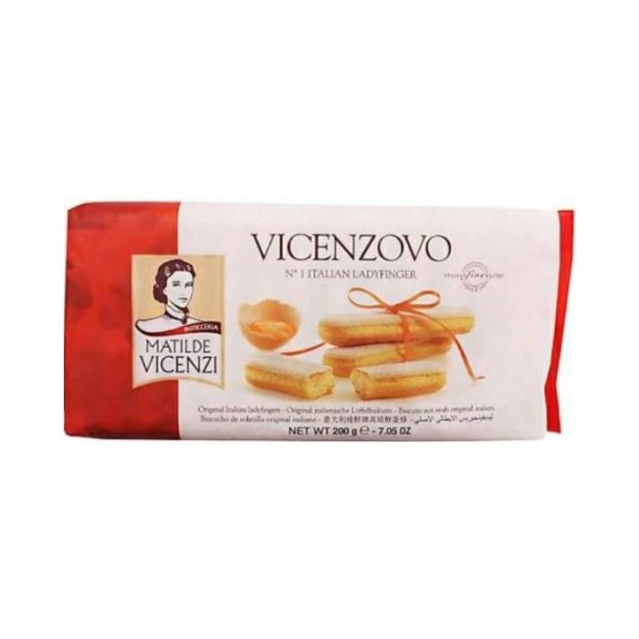 

Matilde Vicenzi Vincenzovo Lady Finger Cookies Import 200gr