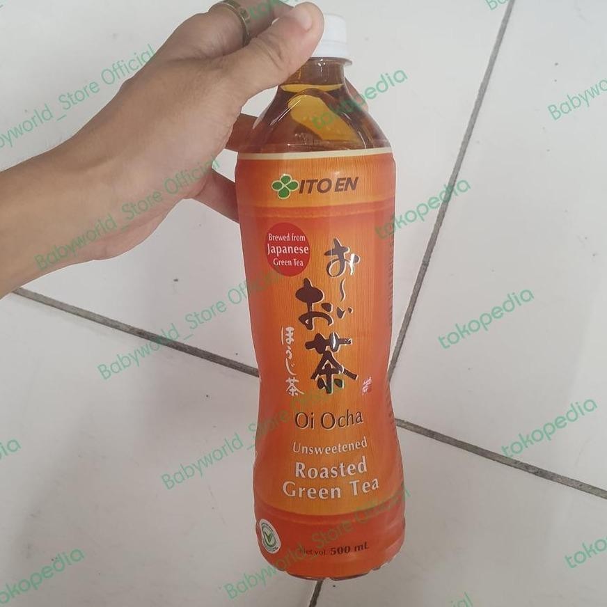 

Ito En Minuman Teh Jepang Oi Ocha Unsweetened Hojicha Roasted Green Tea 500ml