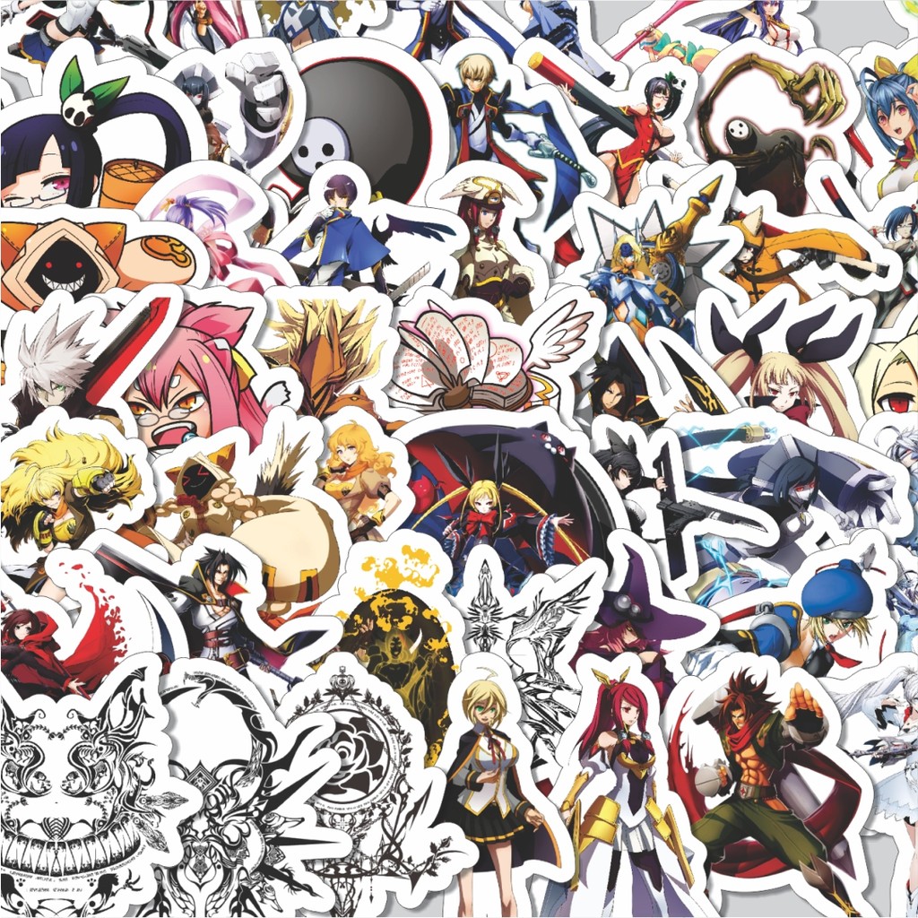 

Stiker Cutting Pack Stiker Game Series Blaz Blue Karakter Mix 5 Isi 100Pcs Series Aesthetic Lucu Keren Untuk Koper Bahan Vynil