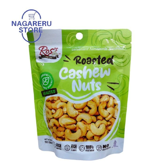 

Ros's recipe roasted cashew nuts unsalted 150gr