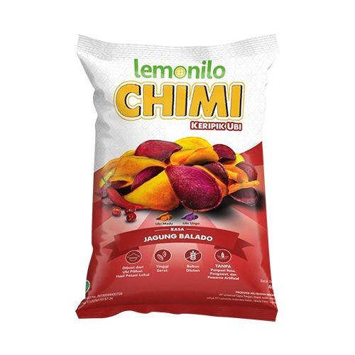 

CHIMI LEMONILO KERIPIK UBI RASA JAGUNG BALADO - AMY