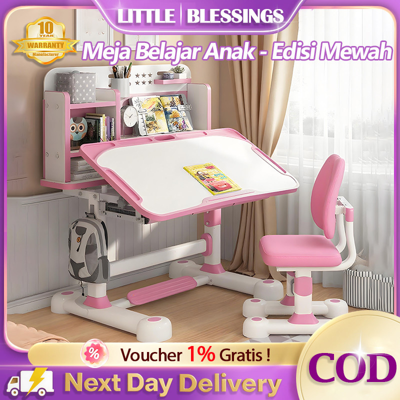 Terlaris Meja Belajar Anak/Meja Belajar Minimalis/Meja Belajar Aesthetic
