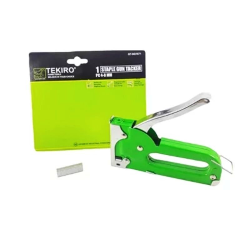 

TEKIRO STEPLES GUN TACKER 4-8MM / STEPLES JOK MOTOR SOFA/STEPLES TEMBAK 4 - 8 MM