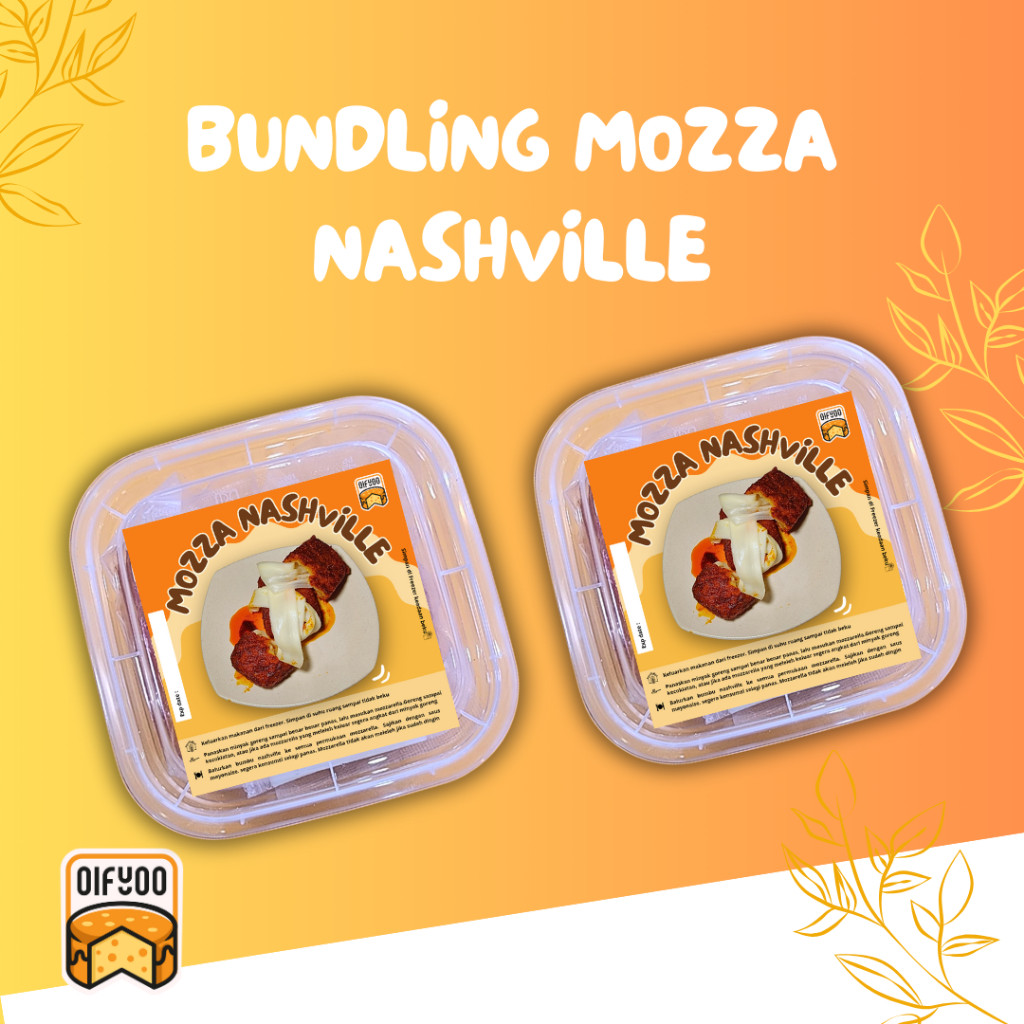 

BUNDLING MOZZARELLA NASHVILLE 2PCK
