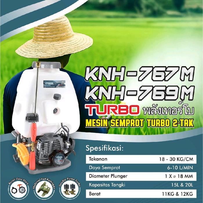 TANGKI SPRAYER MESIN TU26 KONOHA KNH-767M 20 L Thailand Racing pompa semprot hama 20 Liter Chamber