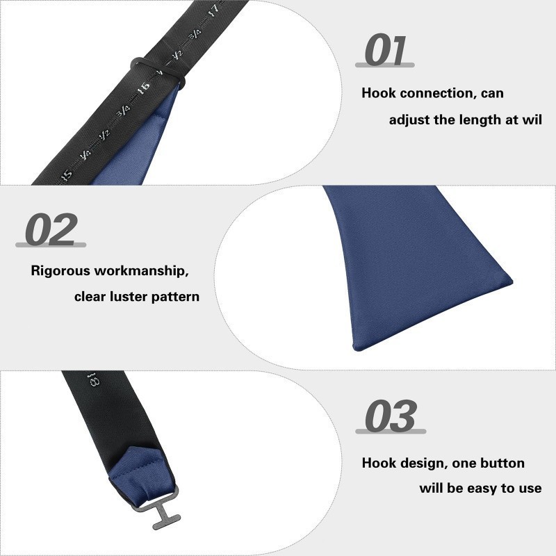 Dasi Pesta Bowtie Dasi Kupu Tuxedo Lipat Manual Self Tie Dasi Bisnis Untuk Tuxedo