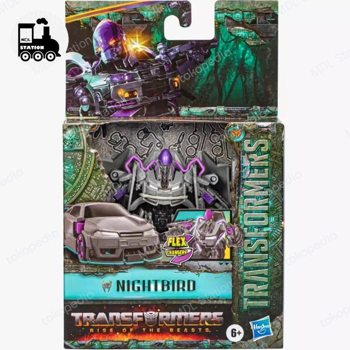 Hasbro Transformers Rise of The Beast - NIGHTBIRD Flex Changers