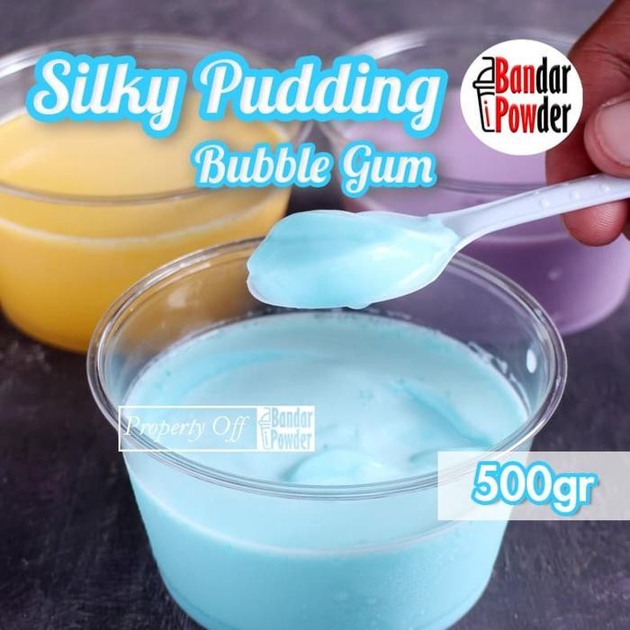 

Bubuk Silky Pudding Bubble Gum 500gr - Serbuk Puding - Bandar Powder