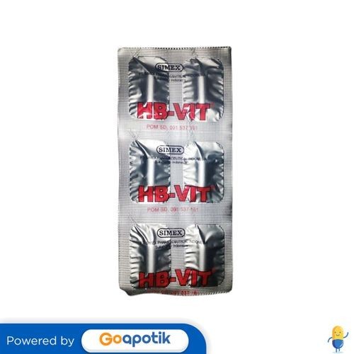 Hb-Vit 500 Strip 6 Kaplet