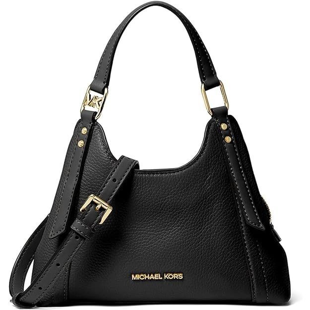 Tas wanita MK Arlo Small Pebbled Leather Crossbody Bag Shoulder Bag