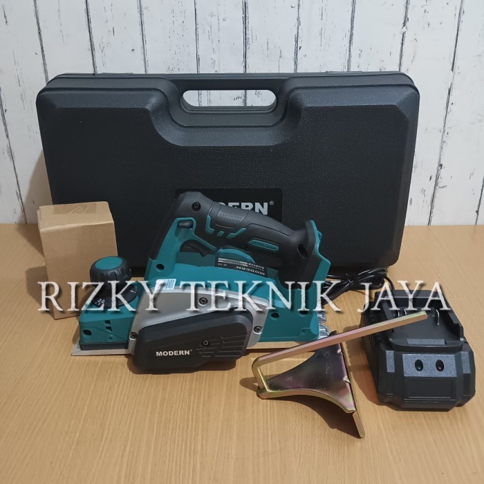 MODERN M-90 MESIN PLANNER CORDLESS 20V MESIN SERUT KAYU PLANER BATERAI MODERN M90 - UNIT ONLY