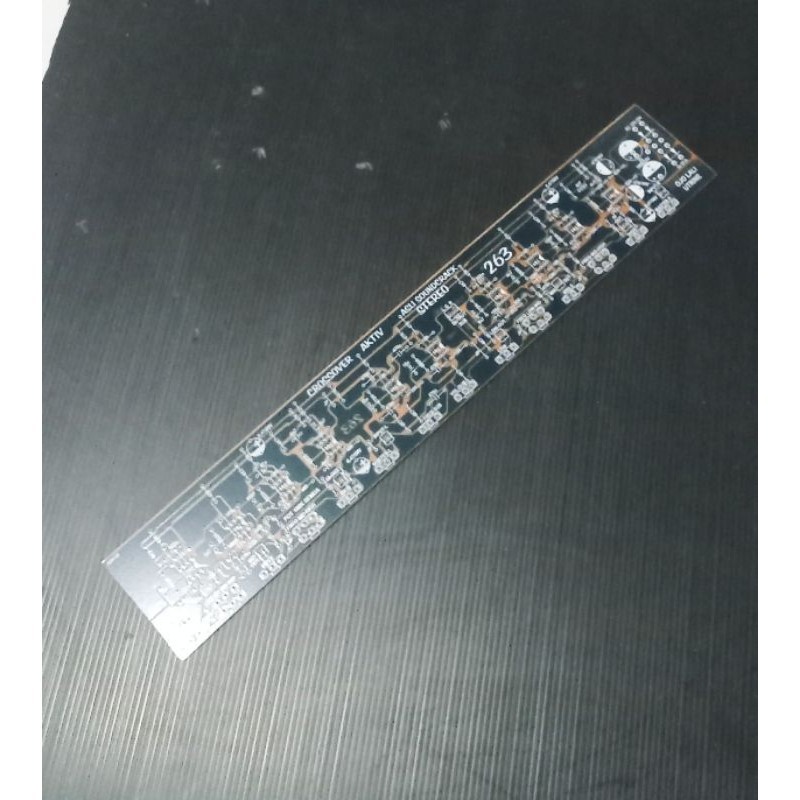 PCB 4 Way Active Crossover SOUNDCRACK Stereo Tipe 263