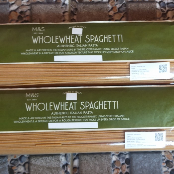 

M&S Whole wheat spagety 500gr spaghetti