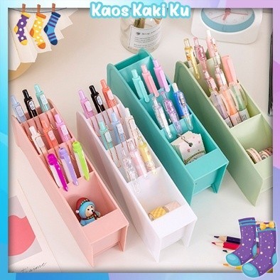 

Kotak Pensil Miring Tempat Organizer 4 Layer Multifungsi Alat Tulis Rumah Kantor Make Up 933