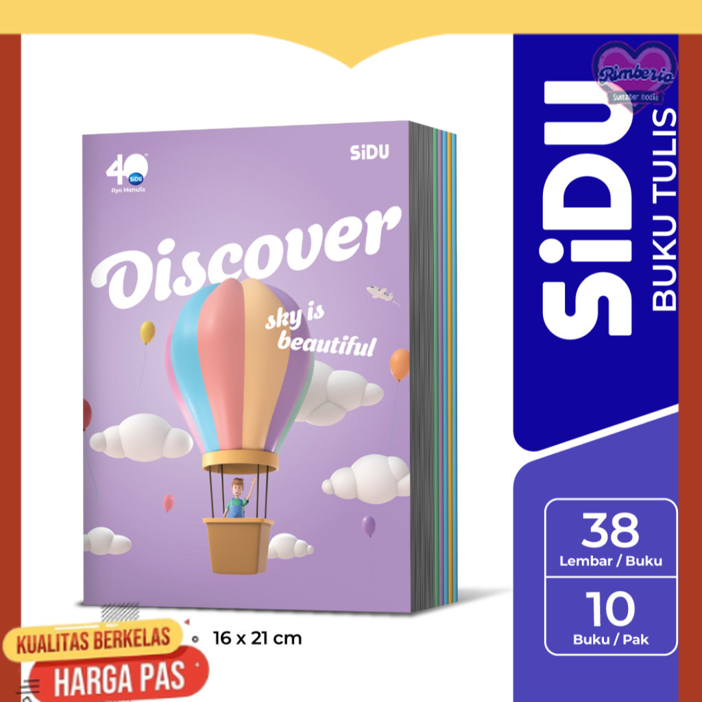 

SiDU Buku Tulis 38 Lembar