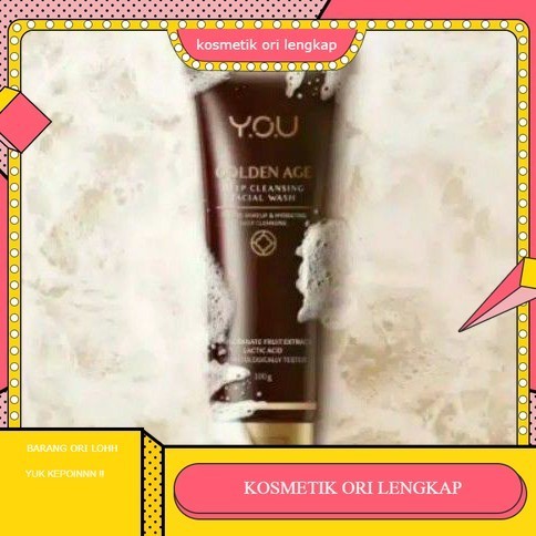 Y.O.U GOLDEN AGE DEEP CLEANSING FACIAL WASH \\