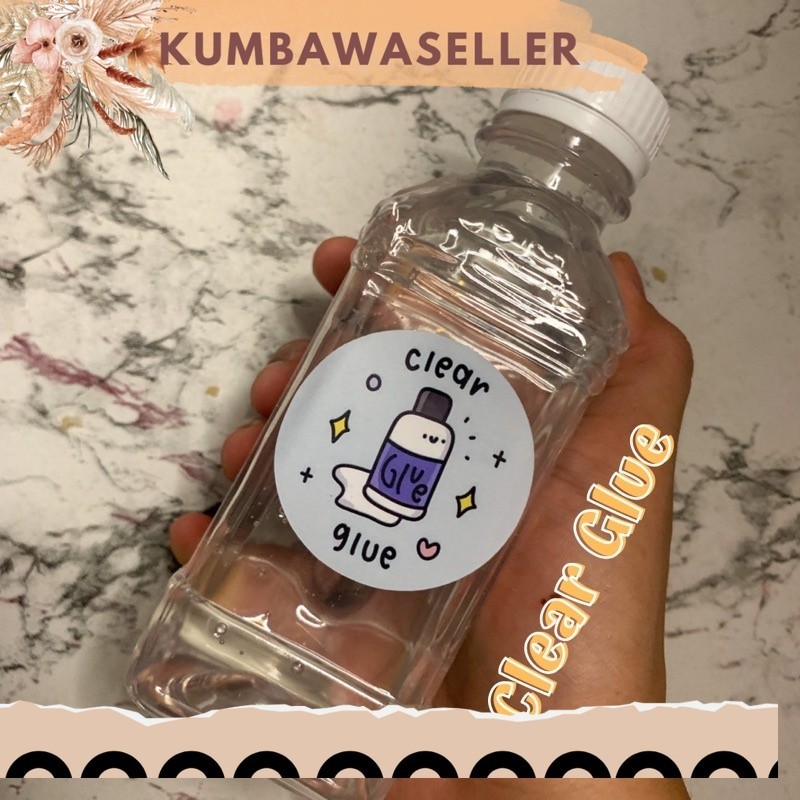 

CLEAR GLUE 250 ML BY SLIME BINTARO || LEM BENING 250 ML KBW