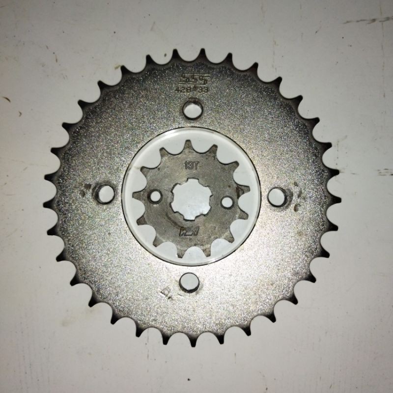 gir gear depan belakang sss  428 - 33 yamaha ori