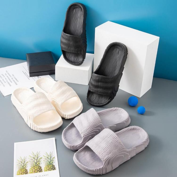 Miniso Sandal Pria Wanita Karet Jelly Sendal Flat Selop Rumah Slipper Sepatu Sendal Nyaman 6888