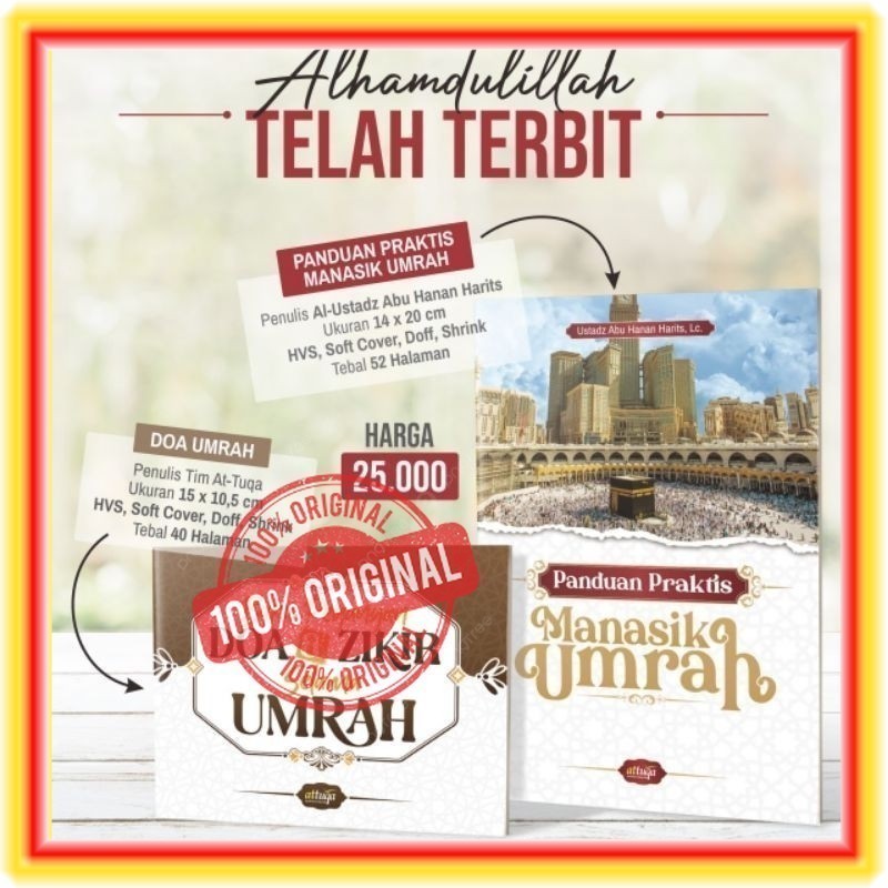 Buku Panduan Praktis Manasik Umrah Doa Dzikir Umrah Attuqa