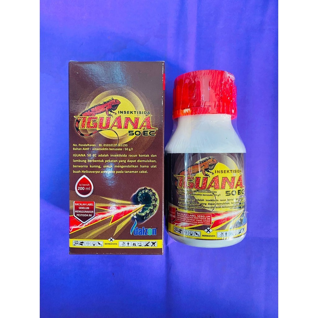 Insektisida IGUANA 50 EC dari Dalzon. IsI 200 ml