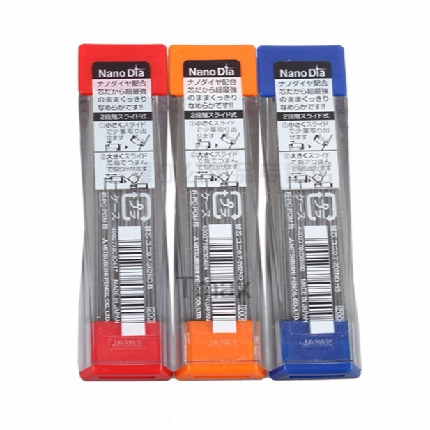 

promo ✨ -ISI PENSIL YANG 5X LEBIH KUAT!!! UNI NANODIA UNI07-202ND - 0,7MM - B