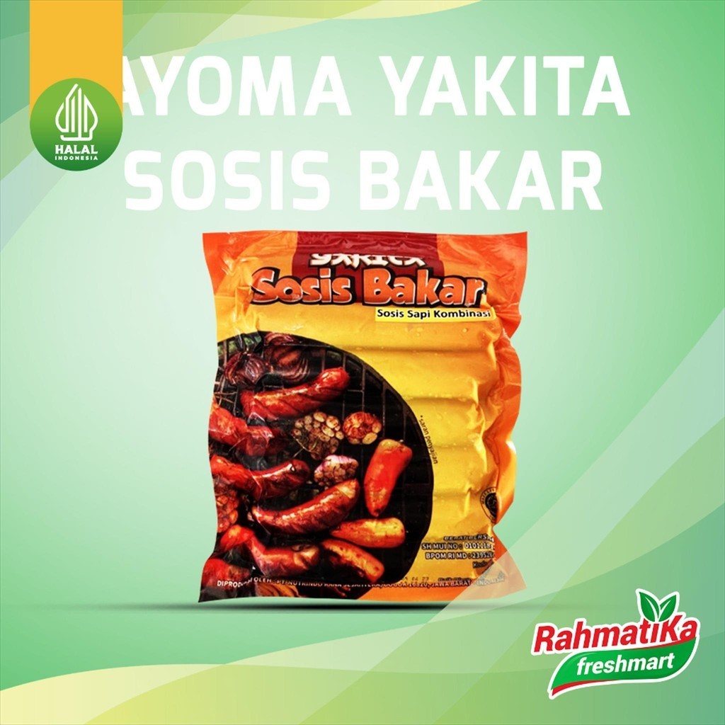 

Ayoma Yakita Sosis Sapi Bakar Jumbo 500 gr