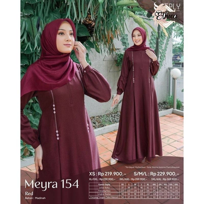 Ethicastore.bdg Meyra 154 by Seply/Gamis Meyra 154/Gamis Seply Meyra