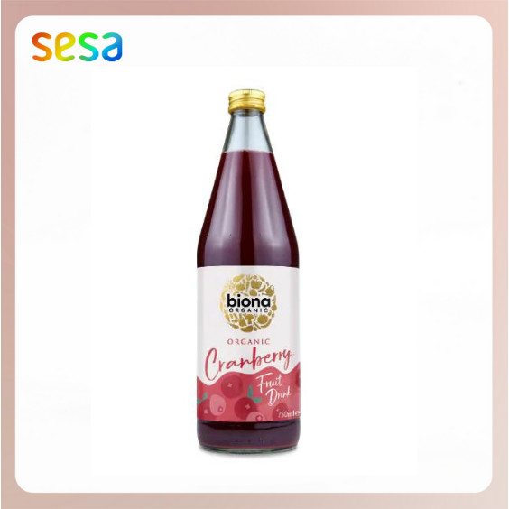 

BIONA ORGANIC Cranberry Fruit Drink 750ml - Minuman Sehat