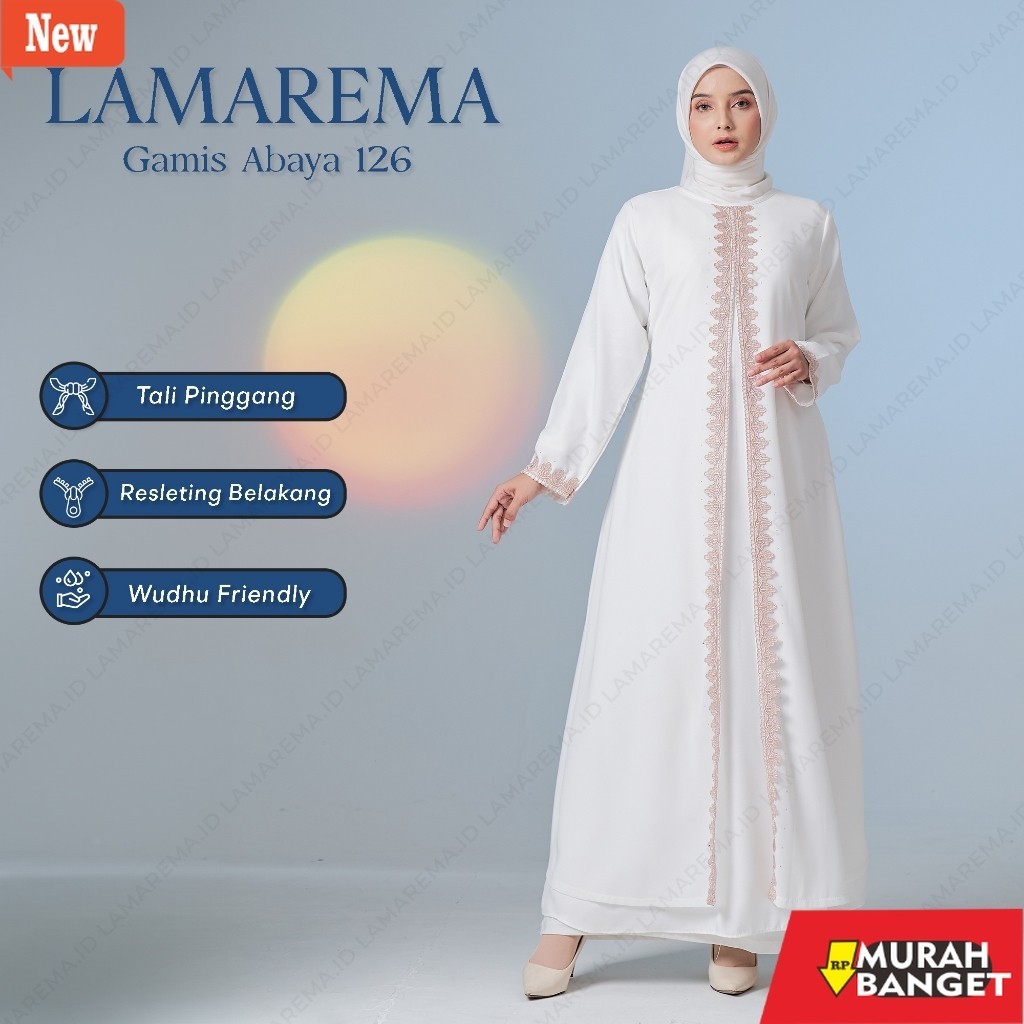 abaya shopee haul 2024 Baju Gamis Abaya Putih Wanita Modern Mewah Dan Elegan Terbaru | Abaya Turkey 