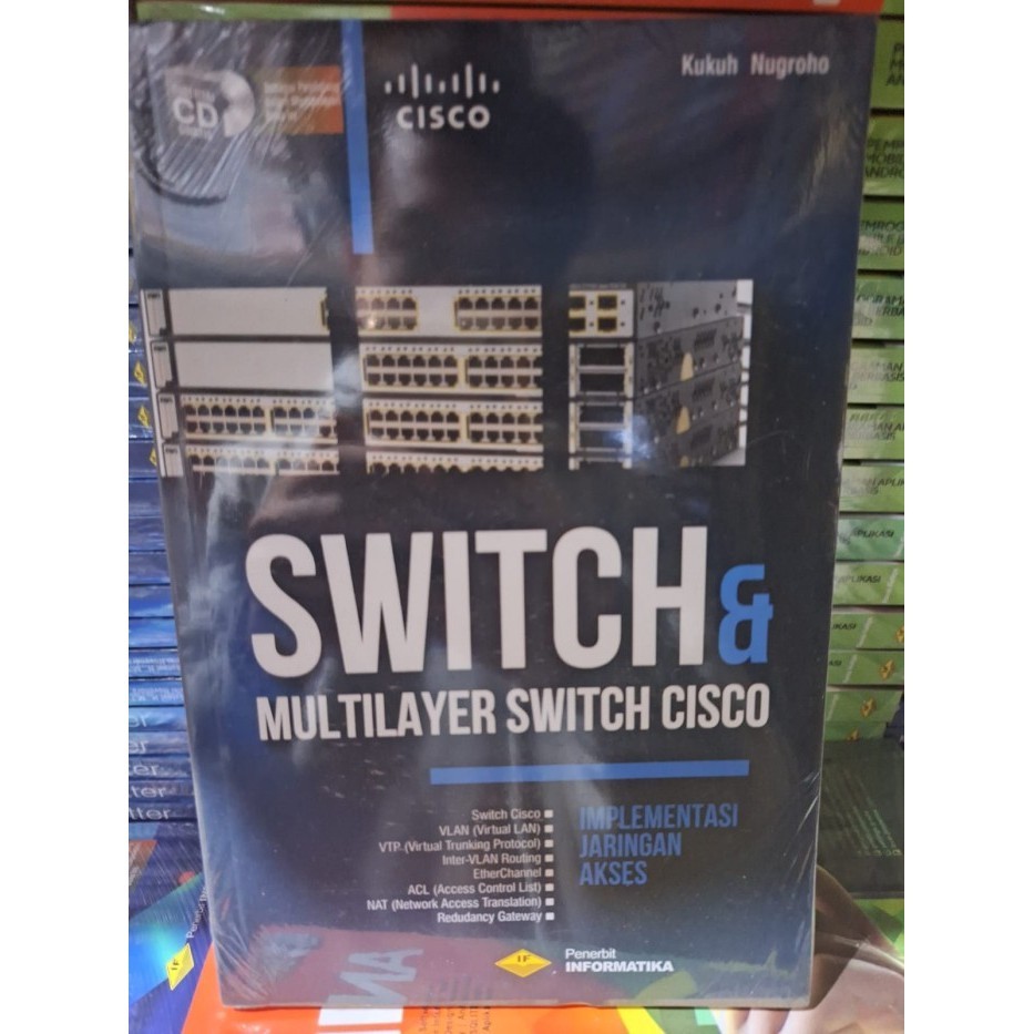 BUKU SWITCH & MULTILAYER SWITCH CISCO + CD
