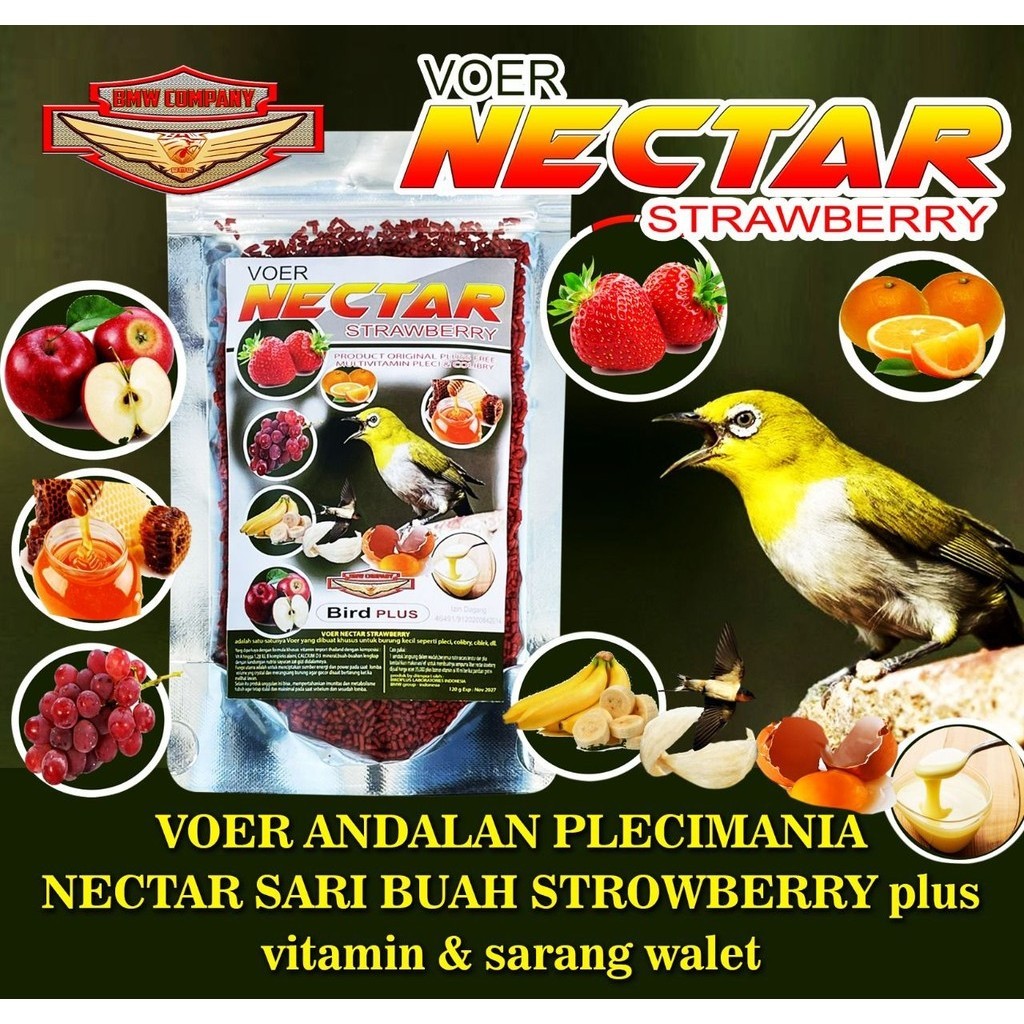 Af'Al birdshop - Voer Nectar Pakan Burung Pleci/pakan Pleci/Makanan Burung Pleci
