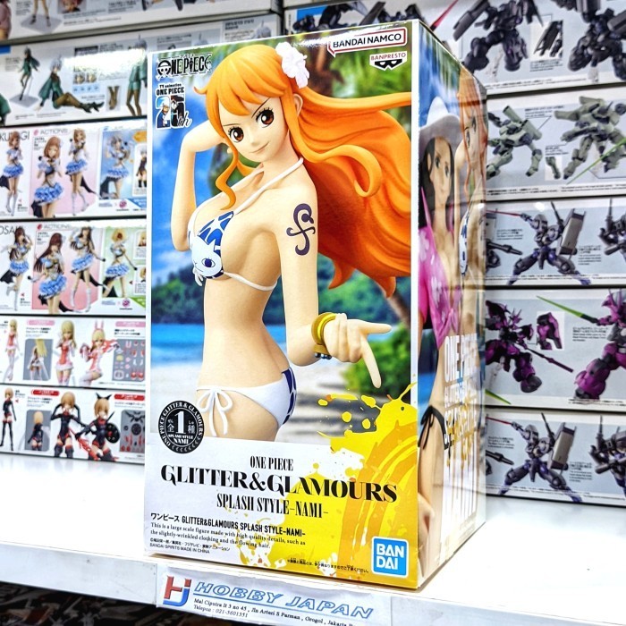 Glitter & Glamours Figure - Nami Splash Style