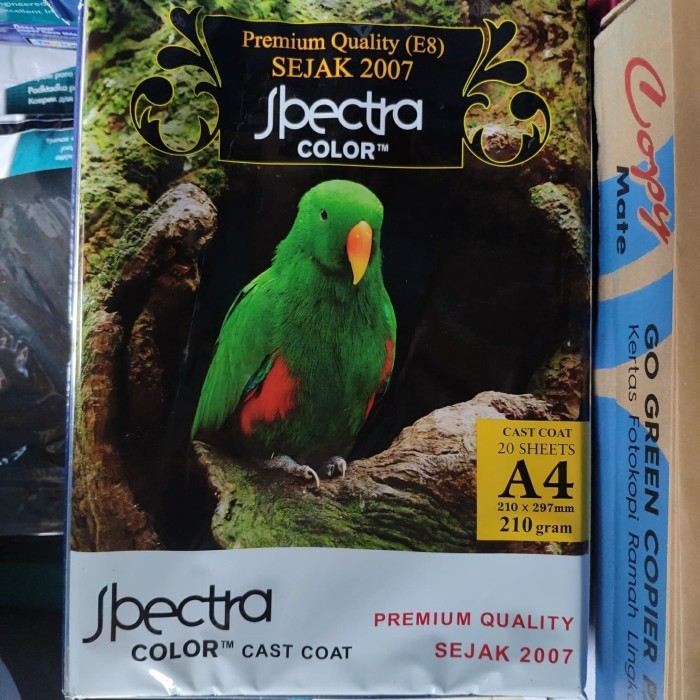 

kertas foto A4 210gram isi 20 lembar