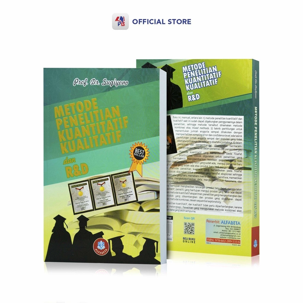 promo Buku Metodologi Penelitian / Metode Penelitian Sugiyono : Metode Penelitian Kuantitatif Kualit