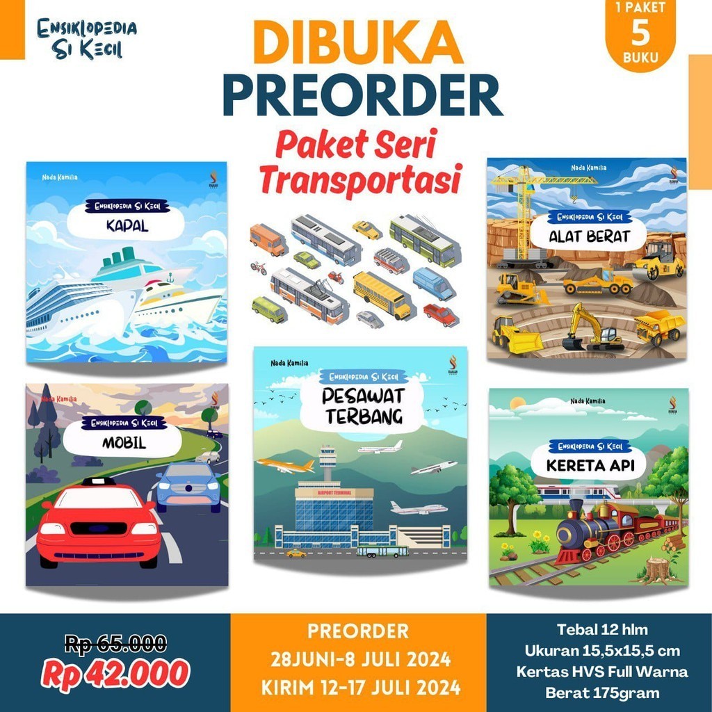 ENSIKLOPEDIA SI KECIL SERI TRANSPORTASI