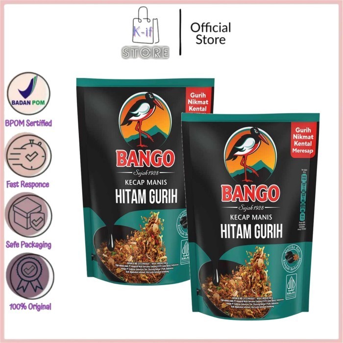 

[K-ifstore] Bango Kecap Manis Hitam Gurih 550ml