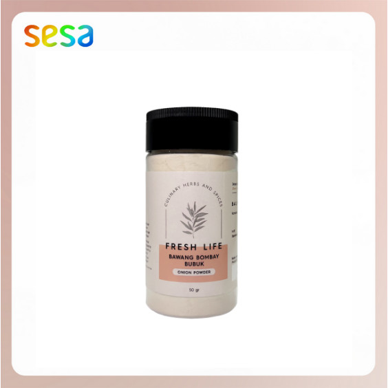 

FRESH LIFE Onion Powder 50gr - Bawang Bombay Bubuk