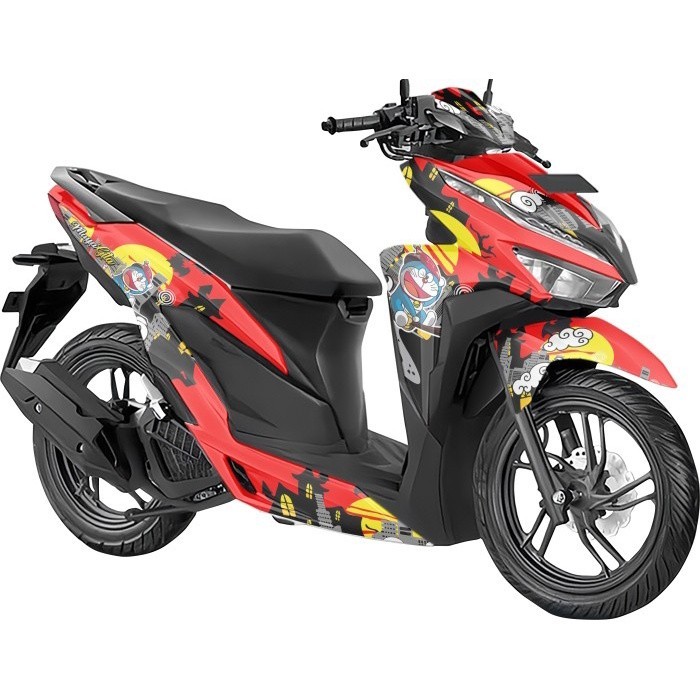 Decal Vario 150 Full Body Stiker Full body Vario 125 150 Old / New Tahun 2015-2022 Doraemon 2