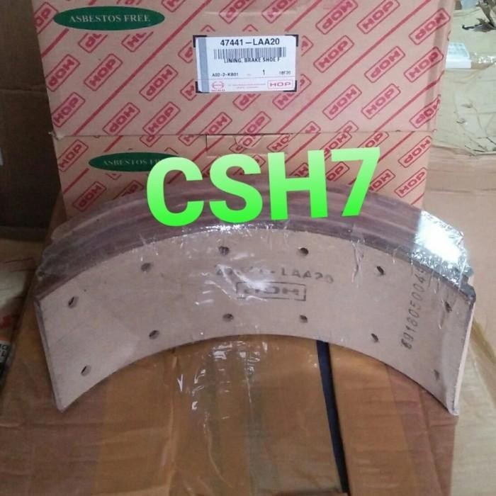 BRAKE LINING BELAKANG HINO DUTRO 130 HT XPOWER /HINO DUTRO 130 HDX