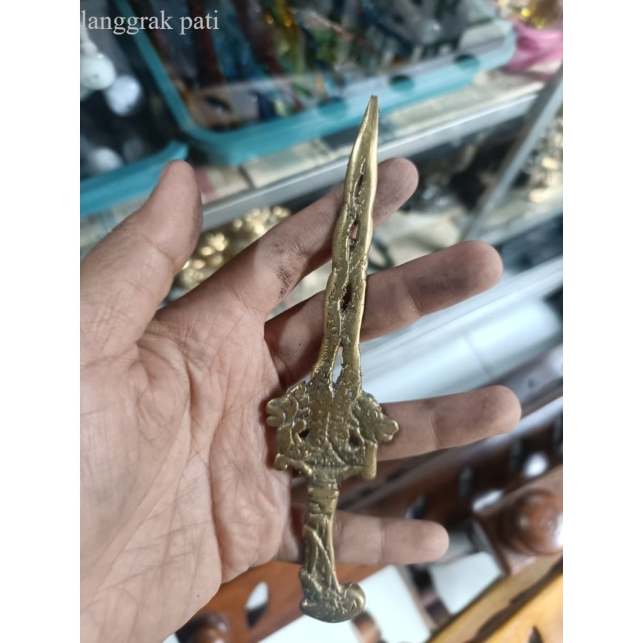 keris naga kembar krawang ajimat mlk raja sarwweswara sepuh kediri emas full kuningan bk megantara  