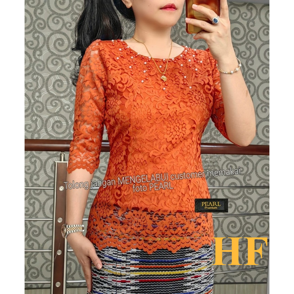 ATASAN RENDA VIRAL/BLUS WANITA BROKAT