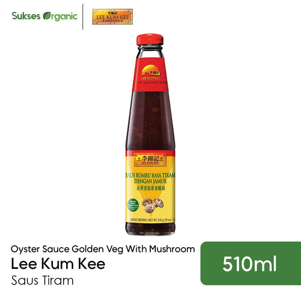 

Saus Tiram/Oyster Sauce Vegetarian Dengan Jamur | Lee Kum Kee | 510g