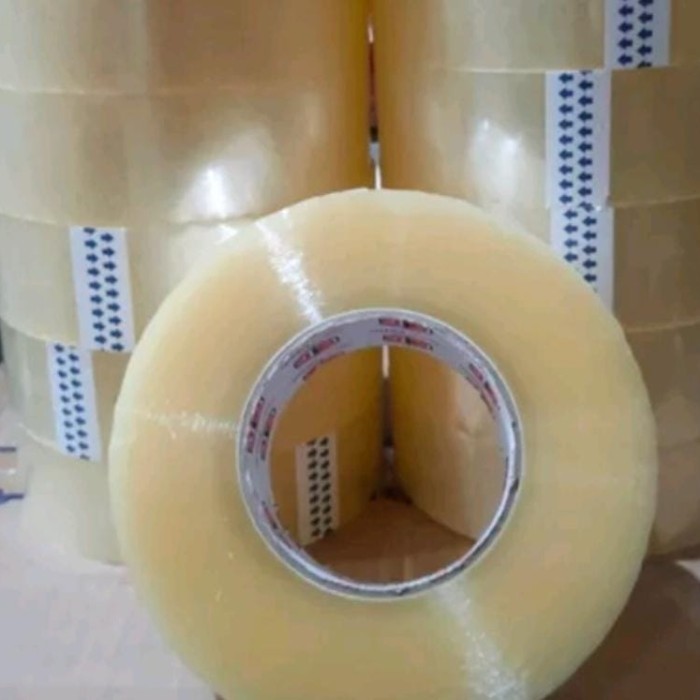 

Lakban Packing 45mm x 500yard Bening Jumbo Transparan