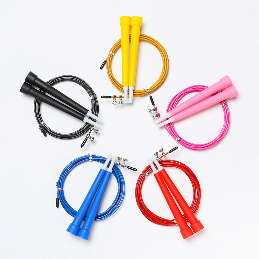 Speed Jumping Rope Steel Wire Durable Fast Jump Rope Cable Sport Children's Exercise Workout Equipme